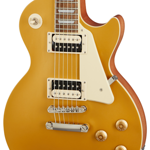 1608203458229-Epiphone ENLPCWMGNH1 Les Paul Classic Worn Ebony Metallic Gold Electric Guitar2.png